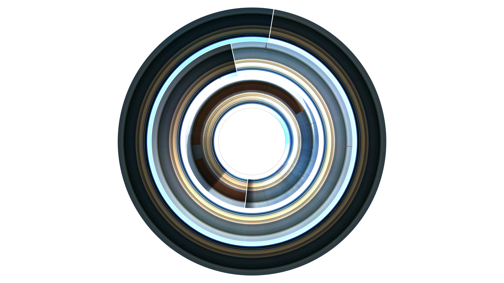 Last Clock print capturing Venice canal scene at night