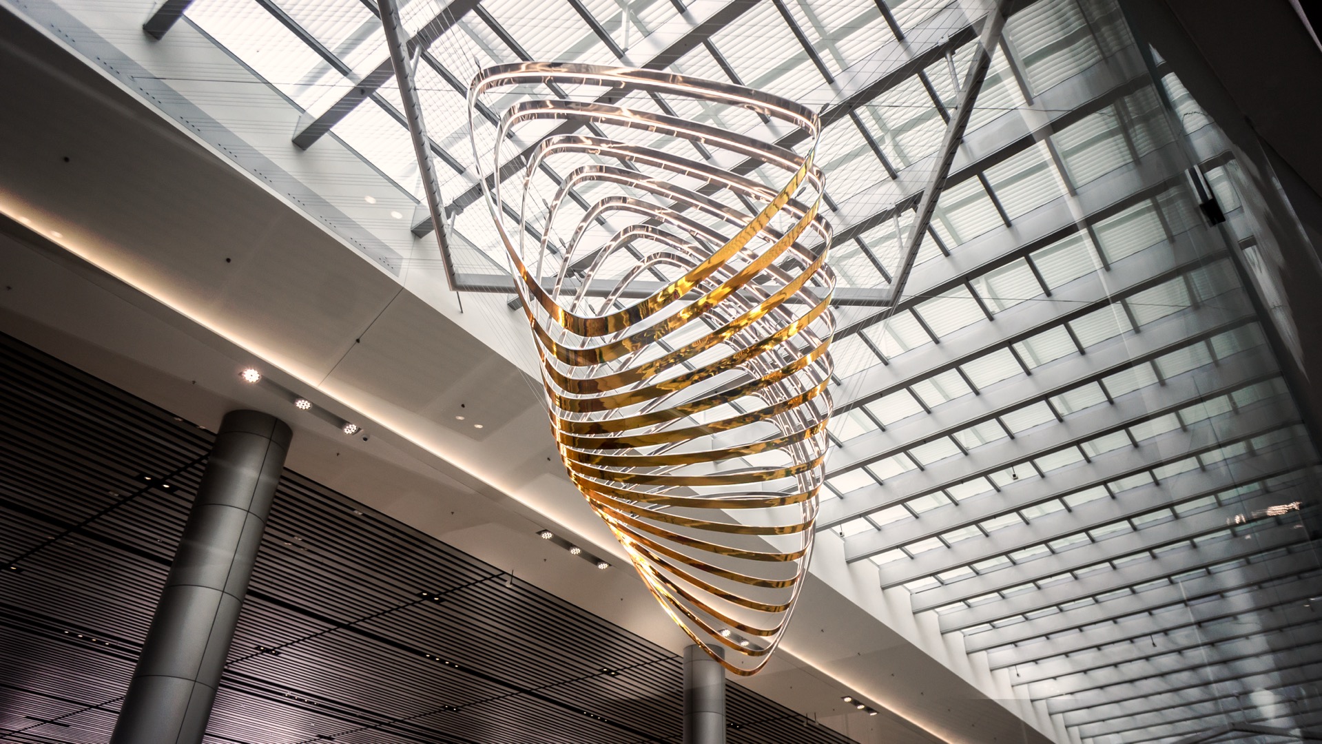 Closeup detail of Petalclouds petal elements