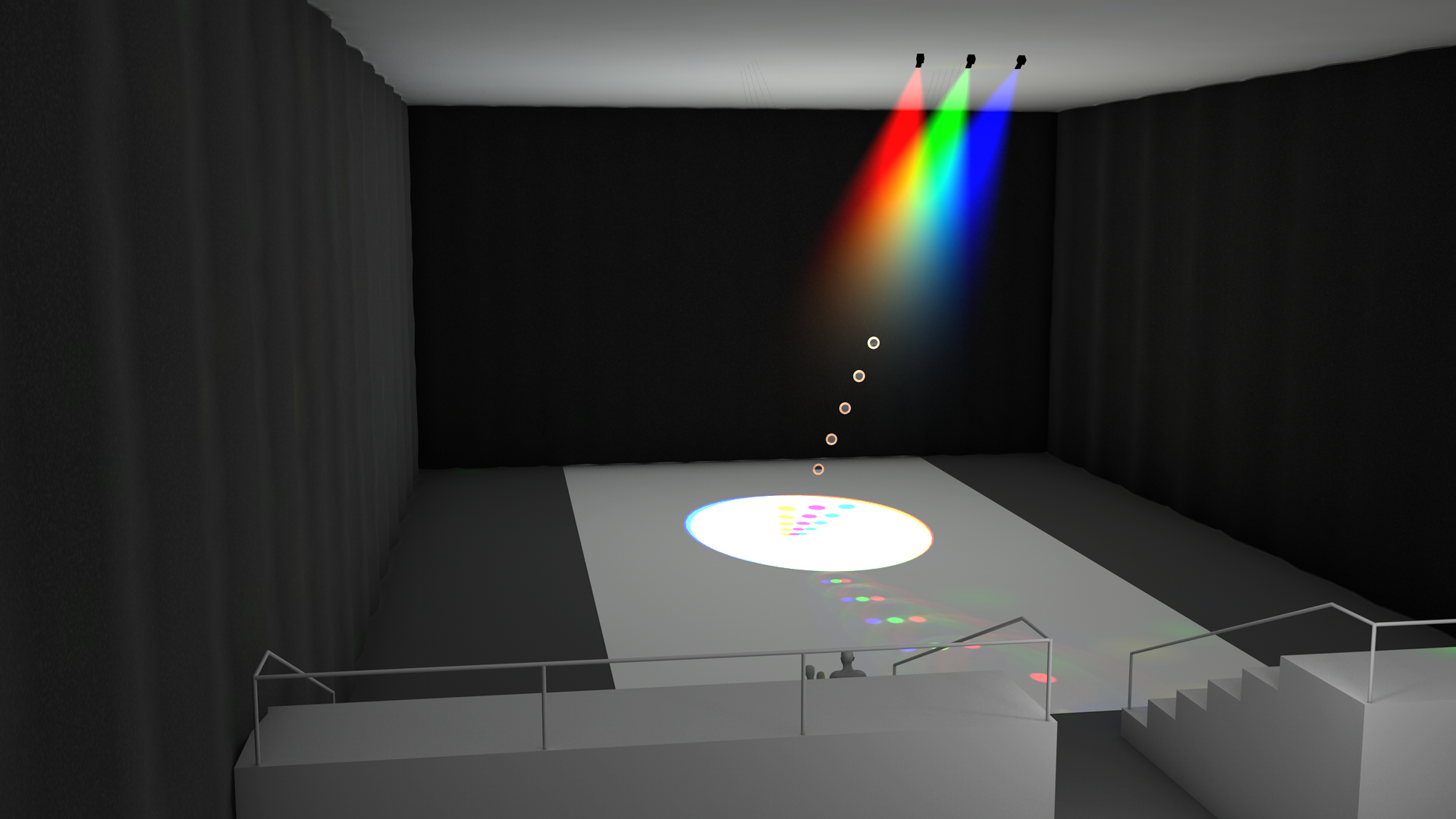 Technical overview diagram of the mechatronic system