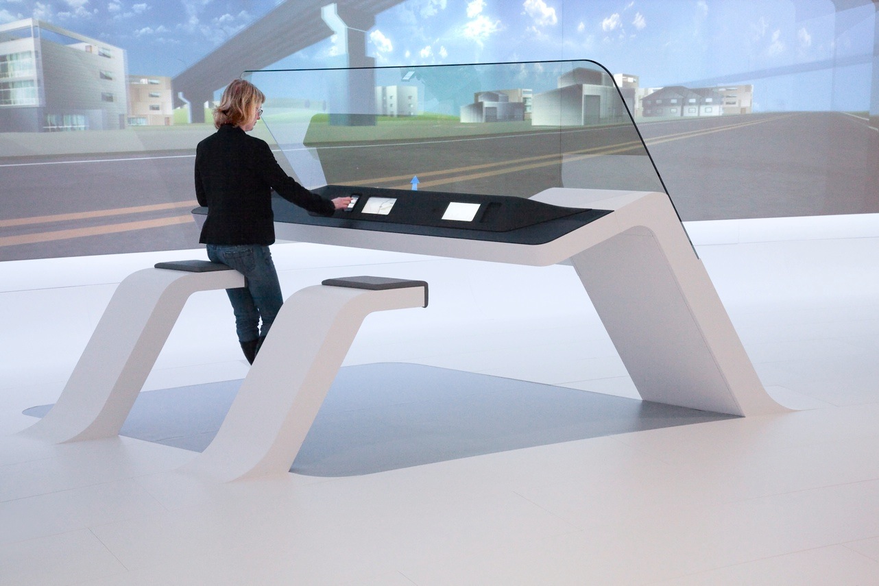 Driving simulator environment